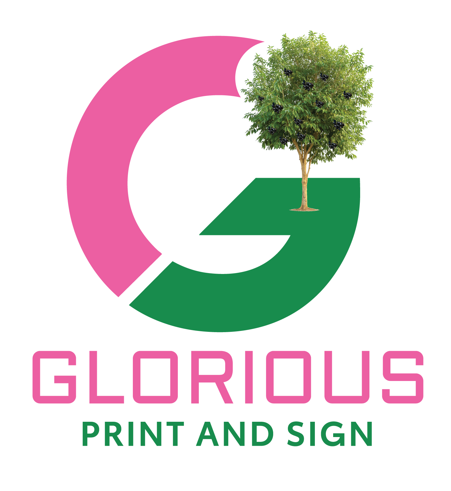 Glorious Print and Sign Logo
